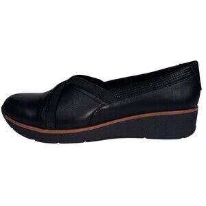 BareTraps Womens Size 11 Wide Loafer Shoes Flats Black Soft Comfort Lightweight